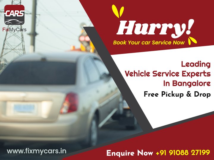 Door Step Car Service Center in Bangalore | Fixmycars.in