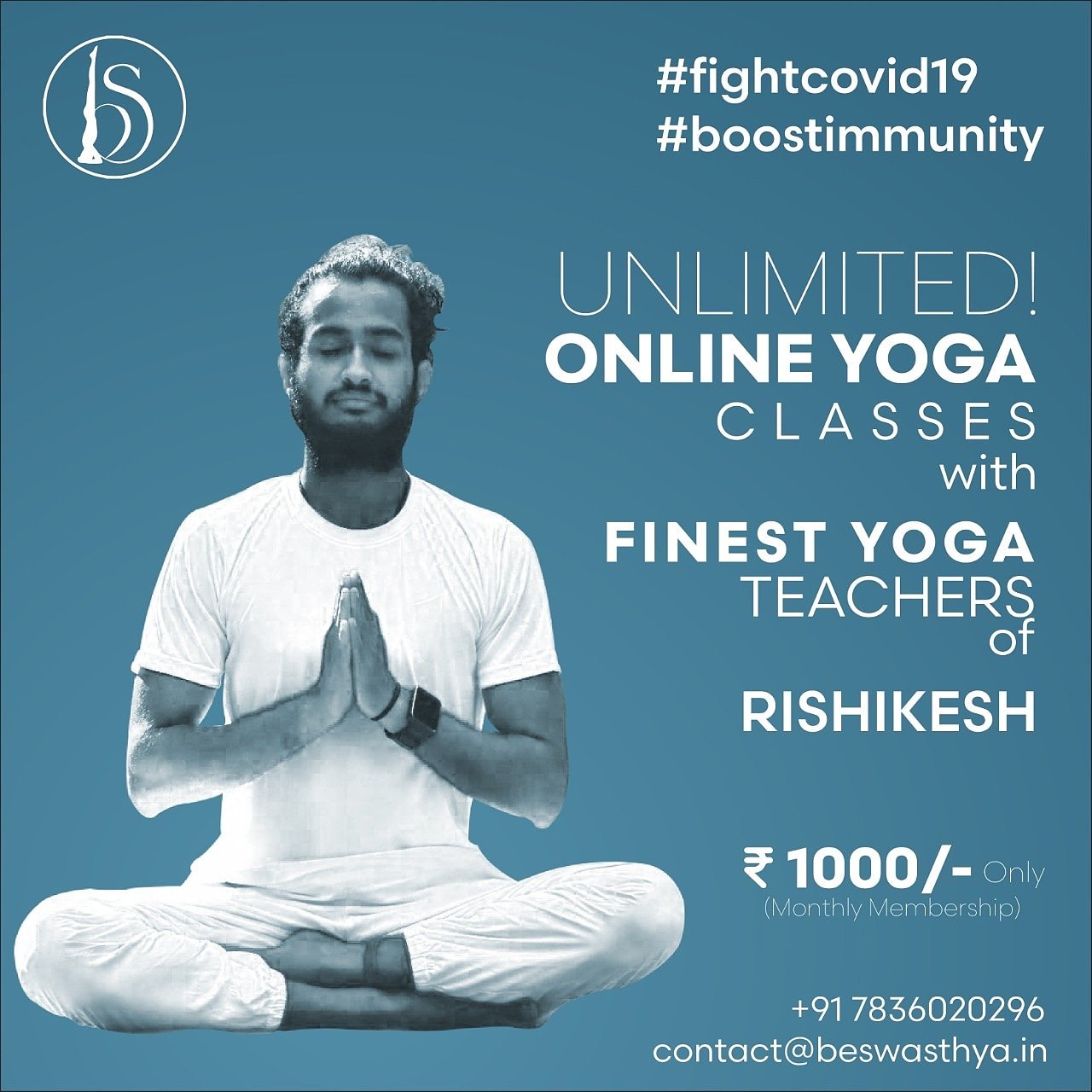 Unlimited online yoga classes with Be Swasthya