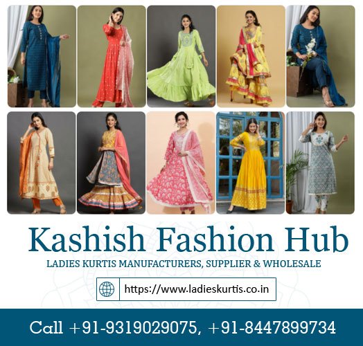 Ladies Kurtis Manufacturers, Supplier & Wholesale in Delhi