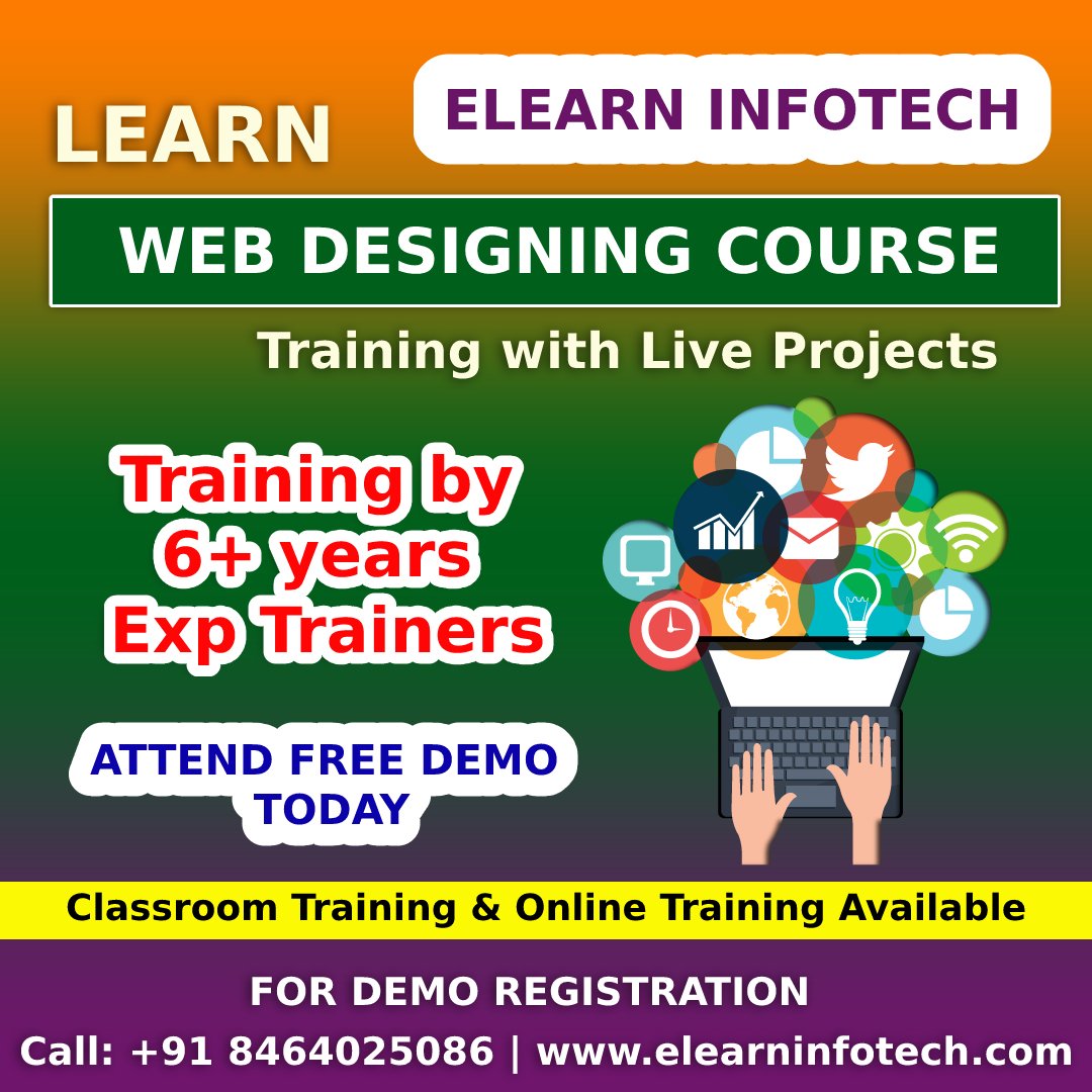 Web Designing Course Online Training in Hyderabad