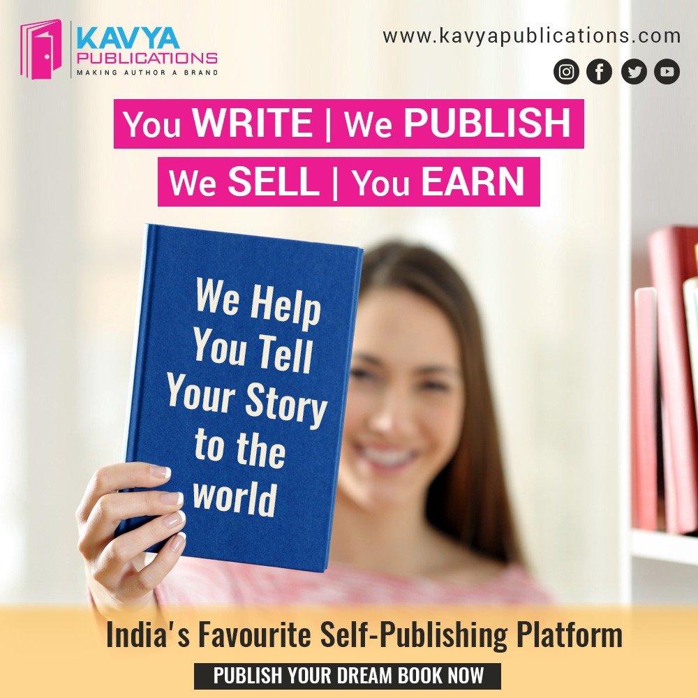 Get your book published with Best Self-Book Publishers in India – Kavya Publications