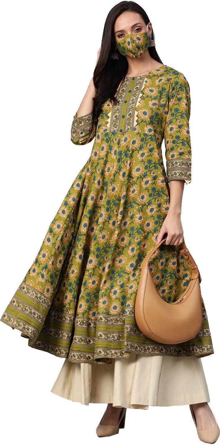 Private: Buy Anarkali Kurta online from Yash Gallery