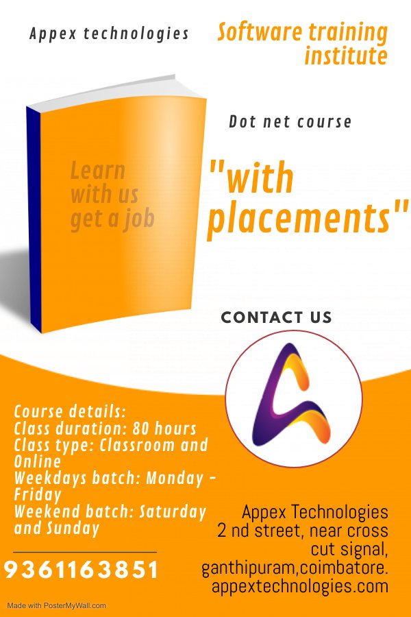 best software training institute in coimbatore appex technologie