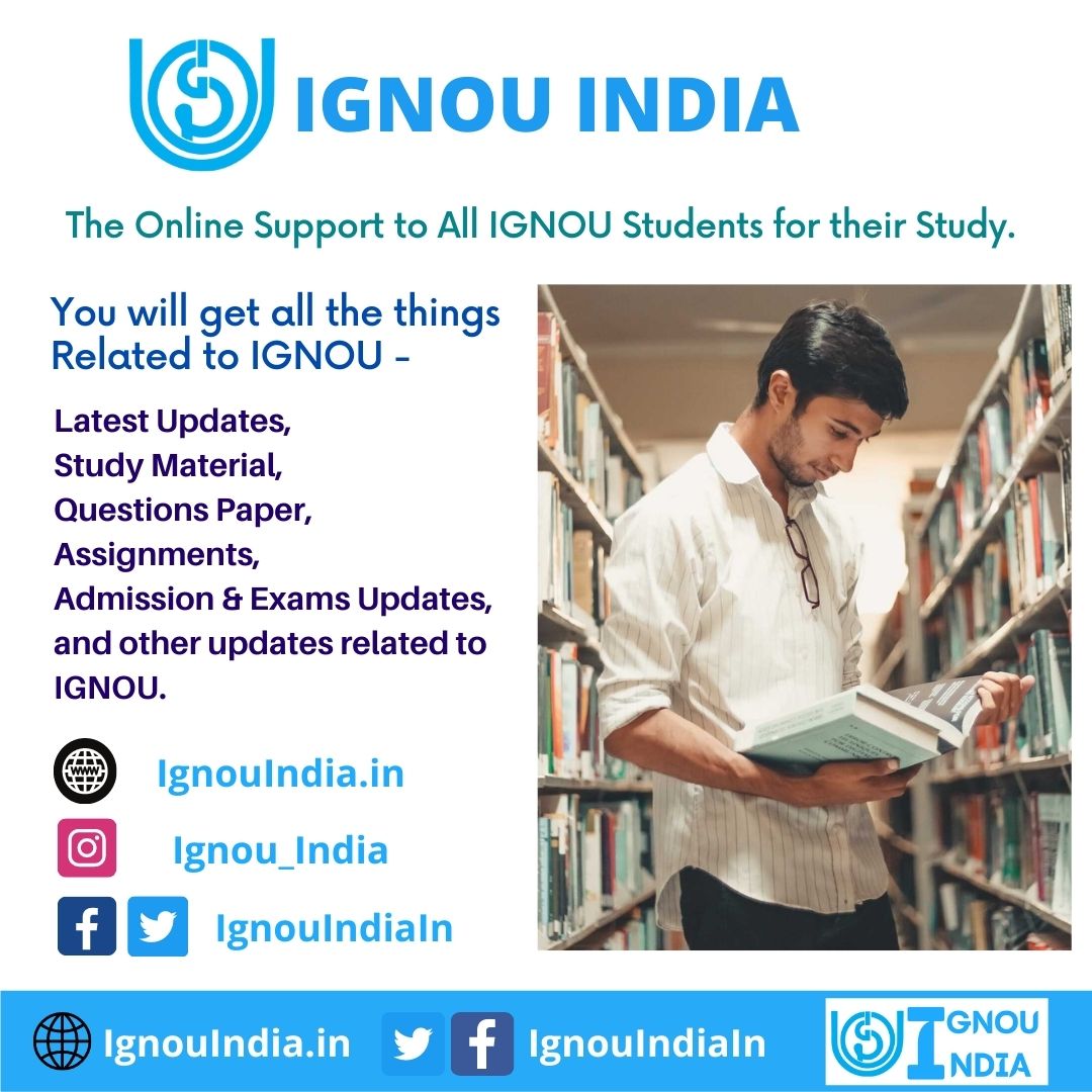 Ignou India – All Ignou Updates