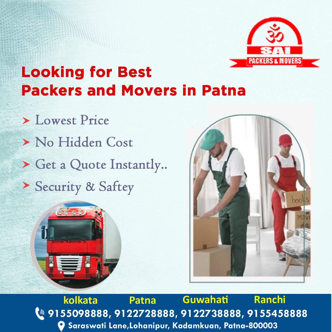 Private: Om Sai Packers:Best Packers and Movers Company in Patna