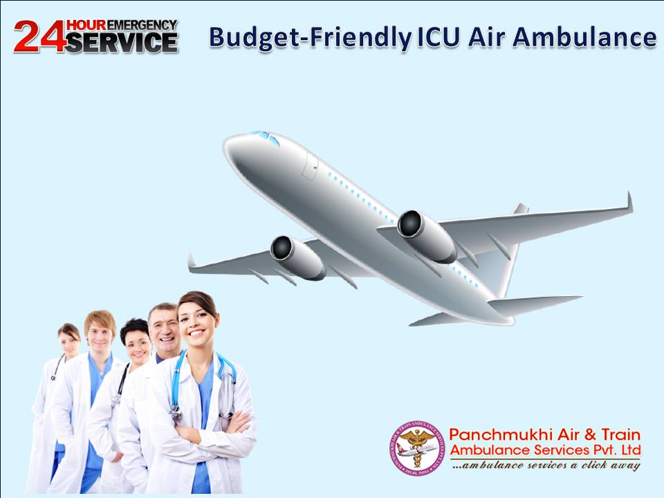 Completely Smart ICU Air Ambulance Service Avail in Patna