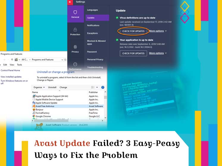 Avast Update Failed? 3 Easy-easy Ways to Fix the Problem