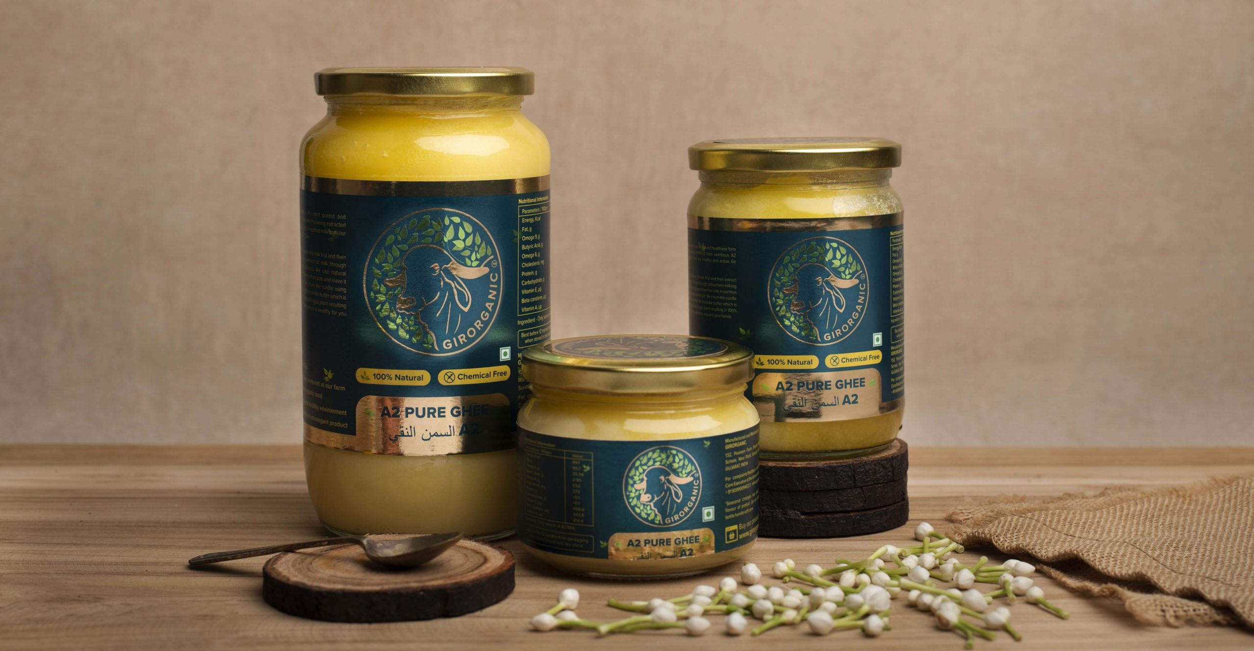 Buy Premium Quality Gir Cow Ghee from Girorganic