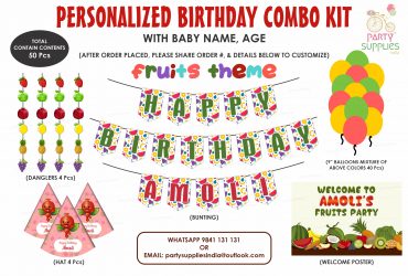 Personalized Birthday Party Decorations