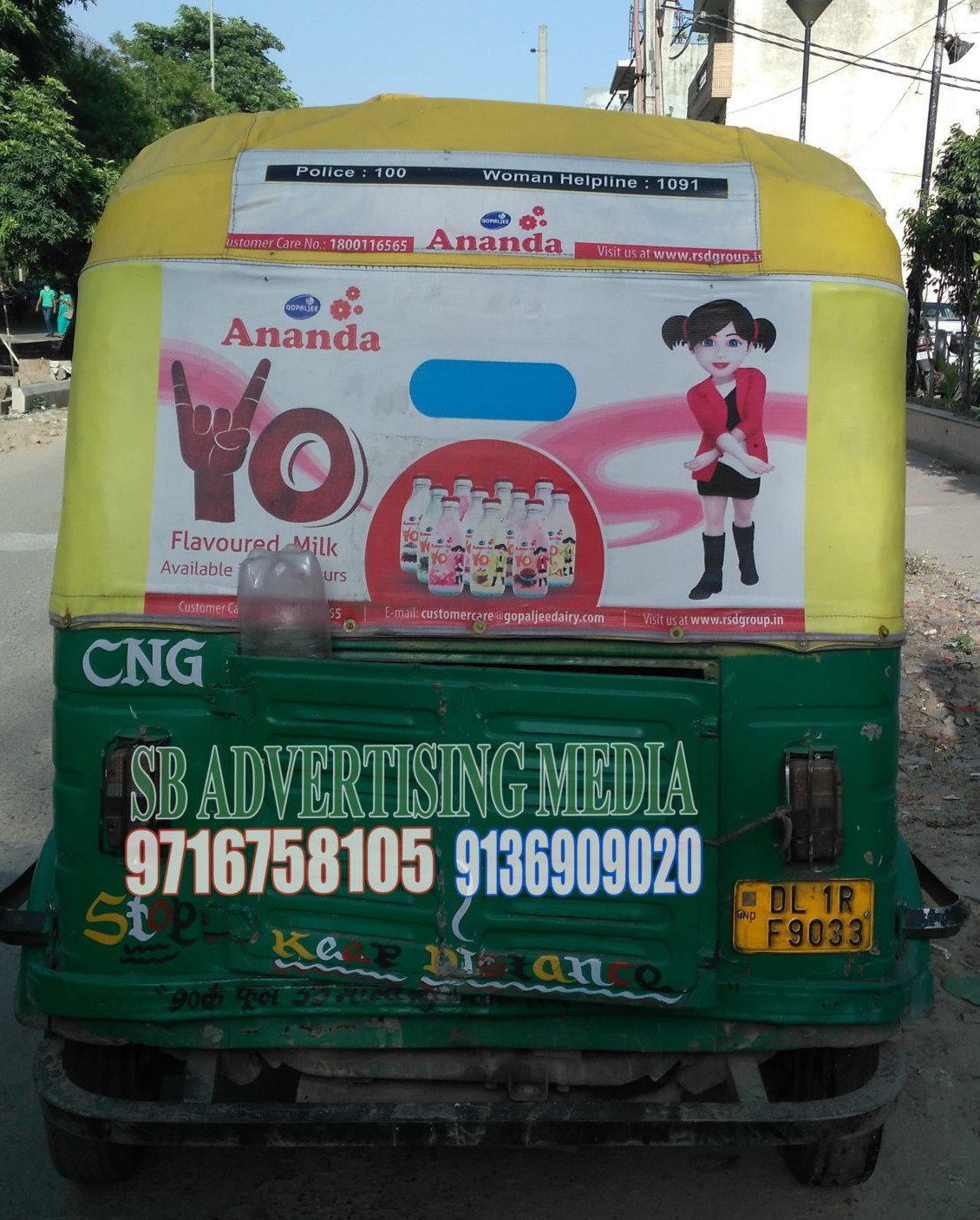 Auto Rickshaw Advertising & Branding Company