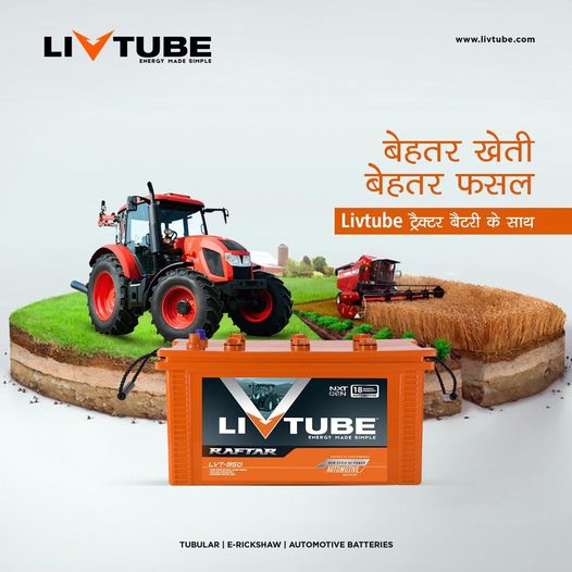 livtube battery power up your tractor