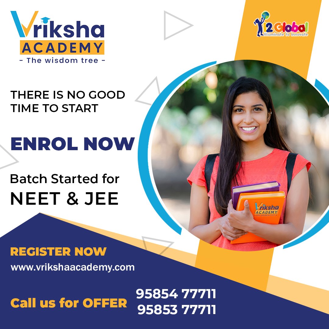 vriksha academy Best NEET training institute Coimbatore