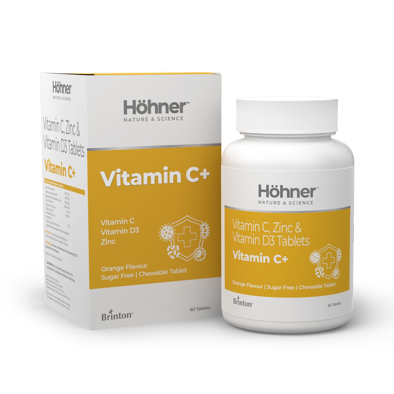 Buy Vitamin C+ Chewable Tablet Online – Hohnerhealth