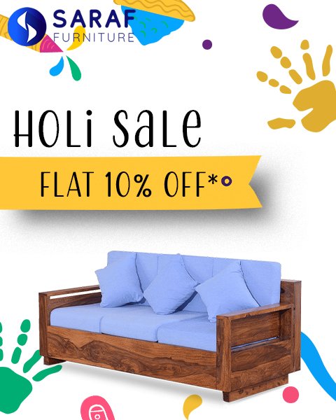 Holi sale get extra 10% off