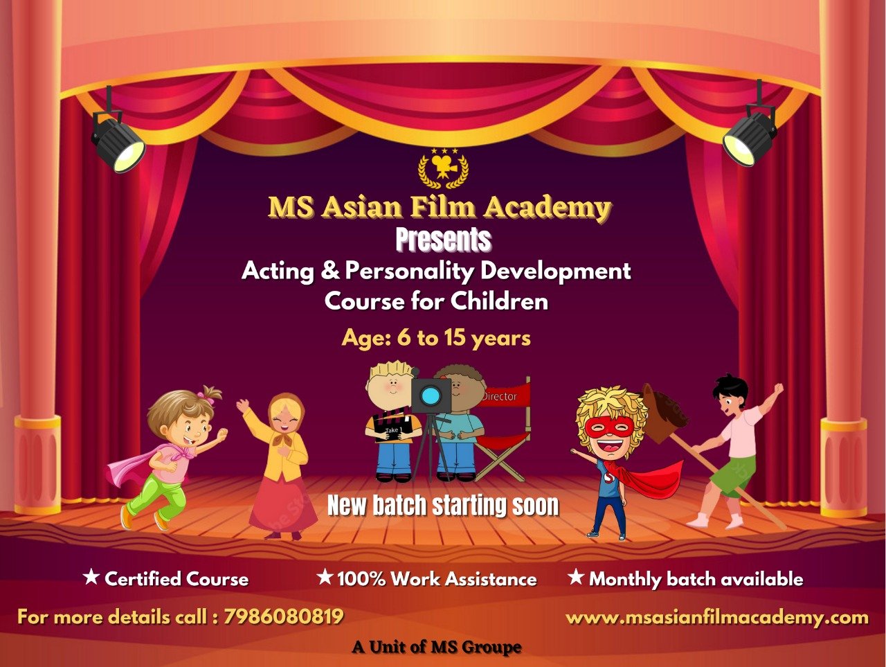 Best Acting School, India