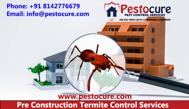 Pre-Construction Anti Termite Treatment in Hyderabad | Pre-Construction Anti Termite Treatment