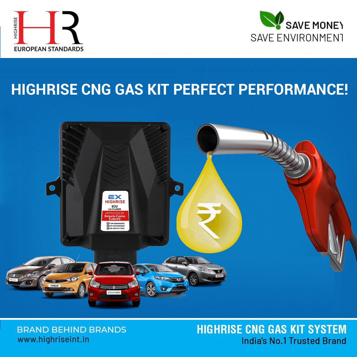 Using Vehicles Take A Best CNG Gas Kit | HR(Highrise)