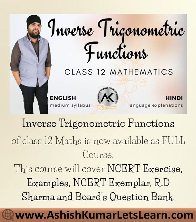 Inverse Trigonometric Functions Class 12