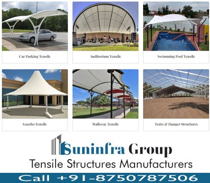 Tensile Structures Manufacturers in Delhi