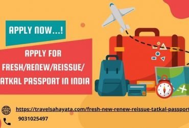 Apply for fresh/renew/reissue/tatkal passport in India