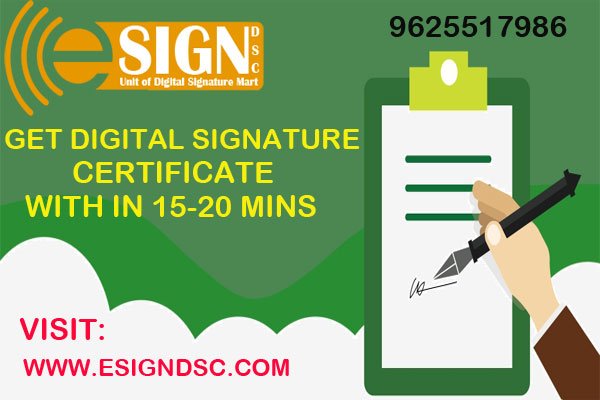 Digital Signature Certificate Provider in Gurgaon