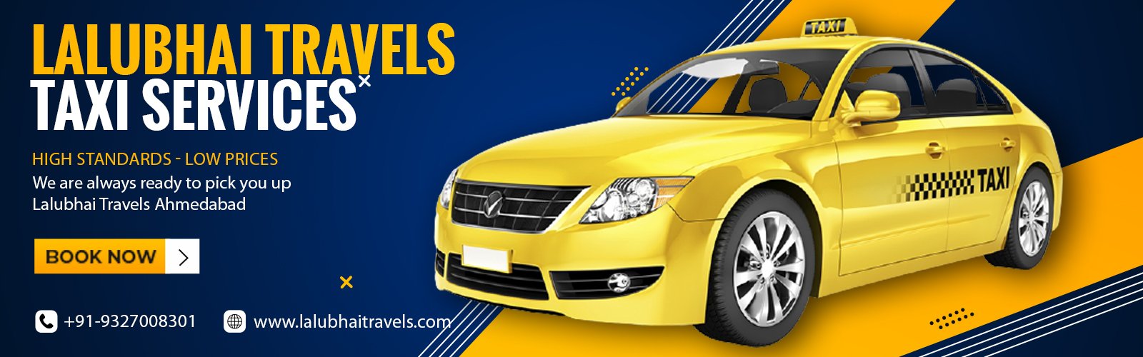 Best Taxi Services Ahmedabad lalubhai travels