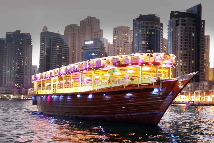 Best Dhow Cruise Dinner in Dubai Marina