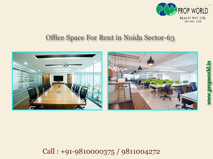 Opt Ready to Move Office Space for Rent in Noida Sector-63 @9810000375