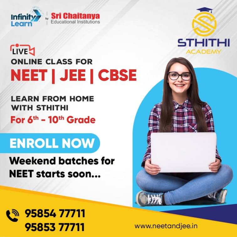 Sthithi Academy- No.1 NEET and IIT-JEE Online Coaching Institute in India