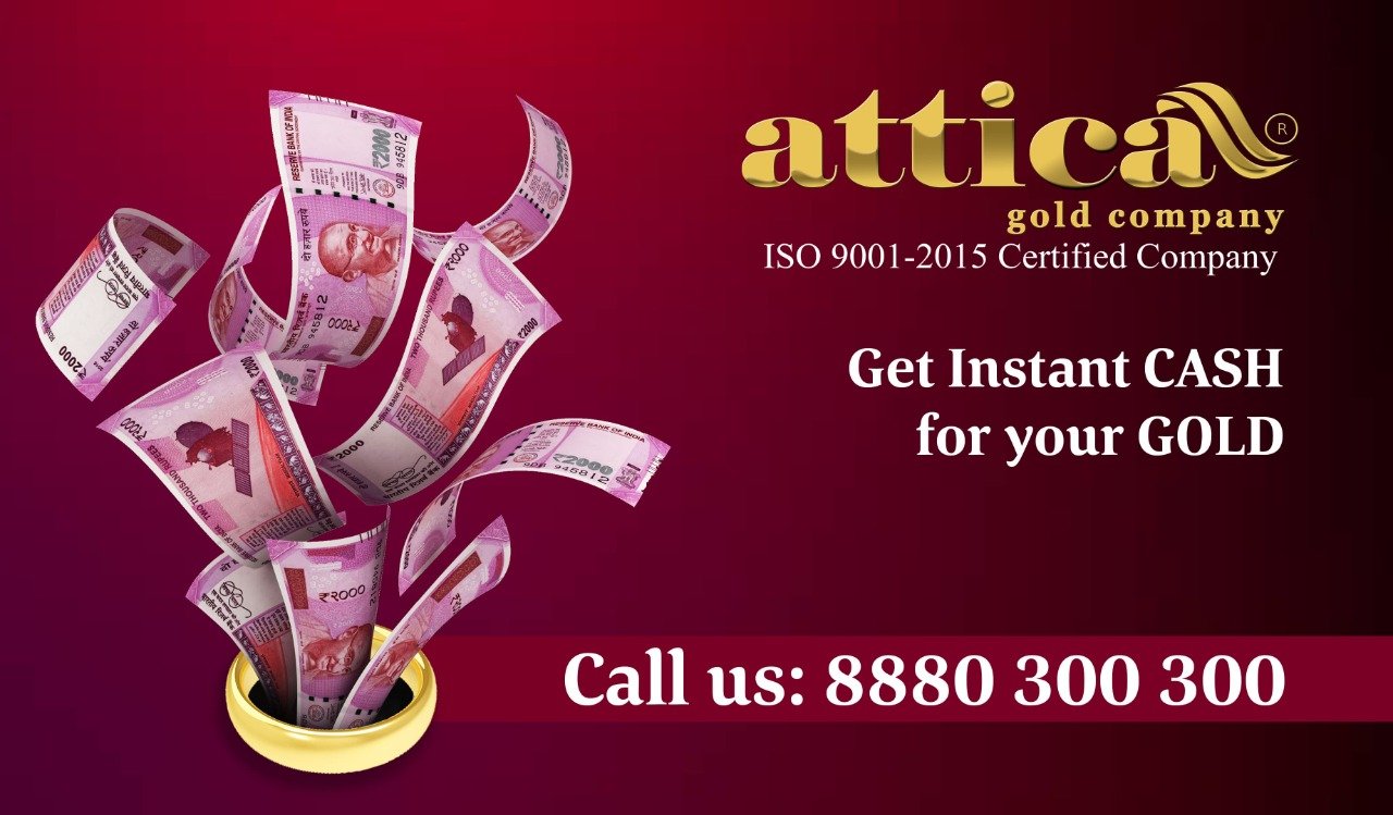 Cash against Gold Jewellery – Jewelry Buyers in Bangalore, India | Attica Gold