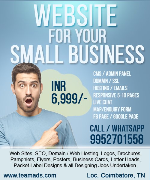 Web Designing & SEO Service Company in Coimbatore