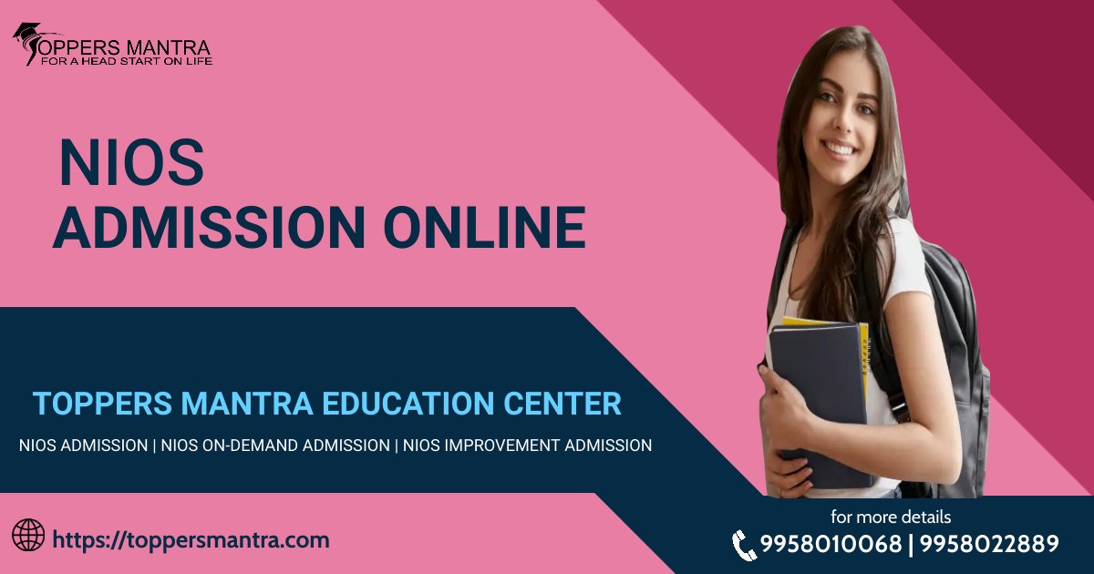 NIOS OCTOBER ADMISSION 2023