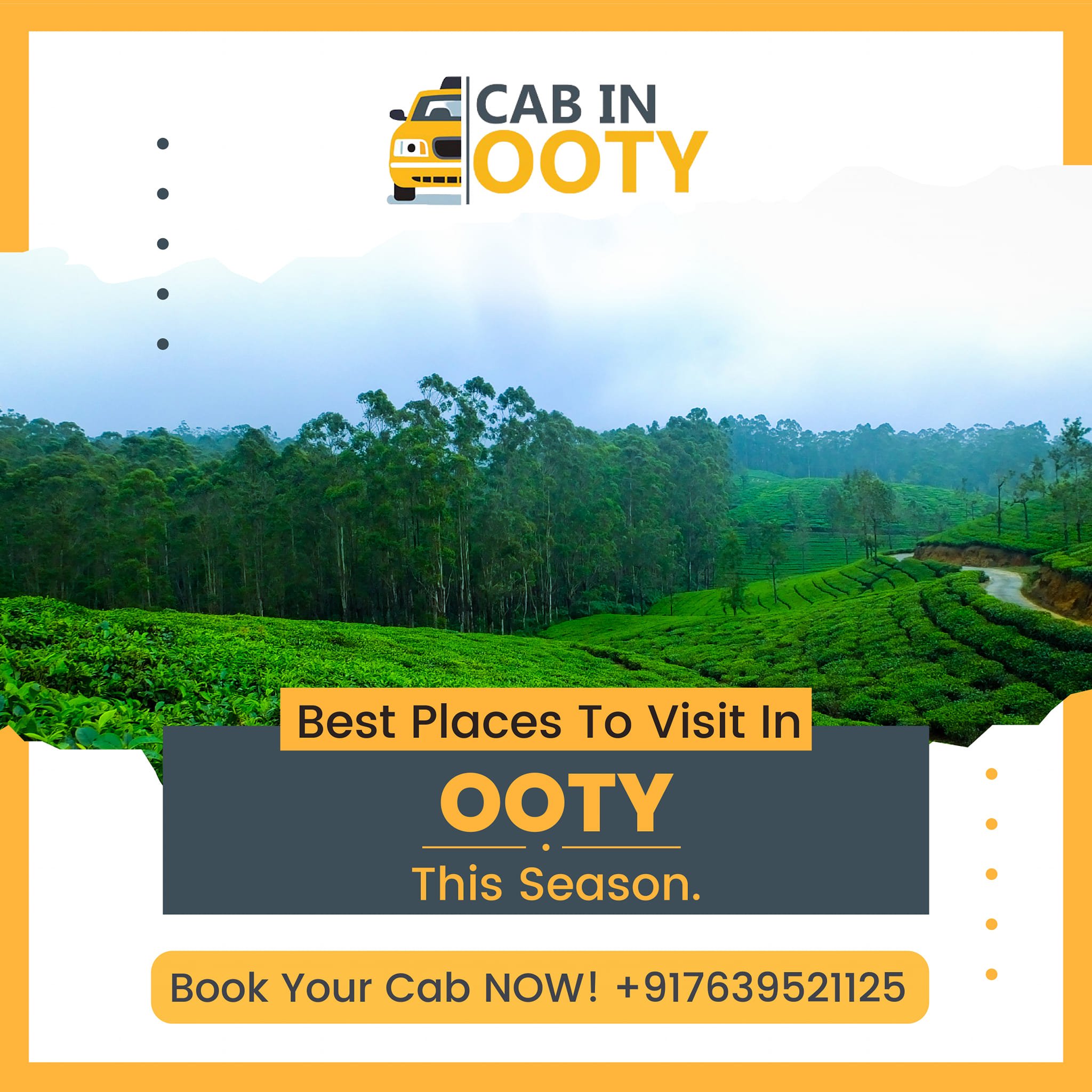 taxi service in ooty