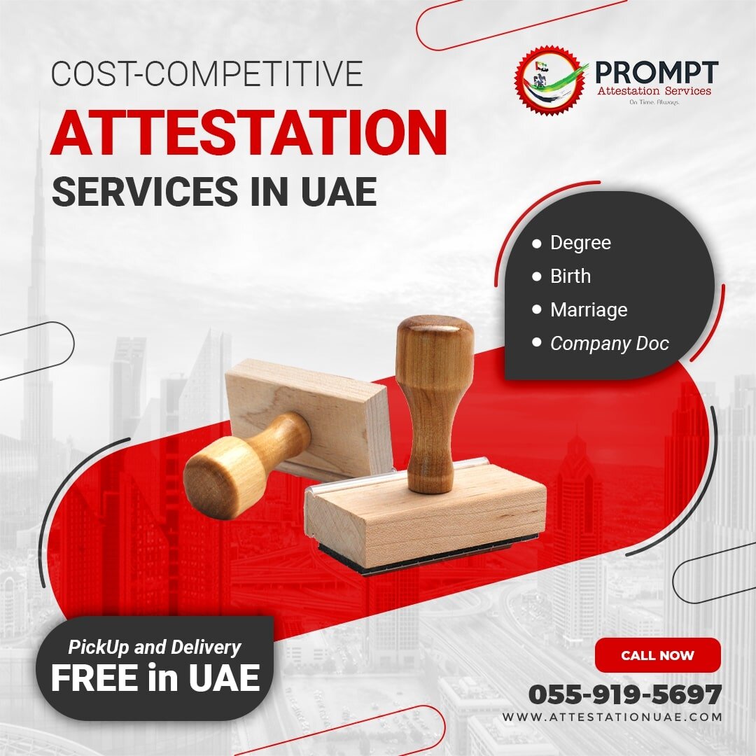 Certificate Attestation for UAE