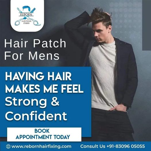 Best Hair Patch Cost in Hyderabad – Reborn Hair Fixing Studio