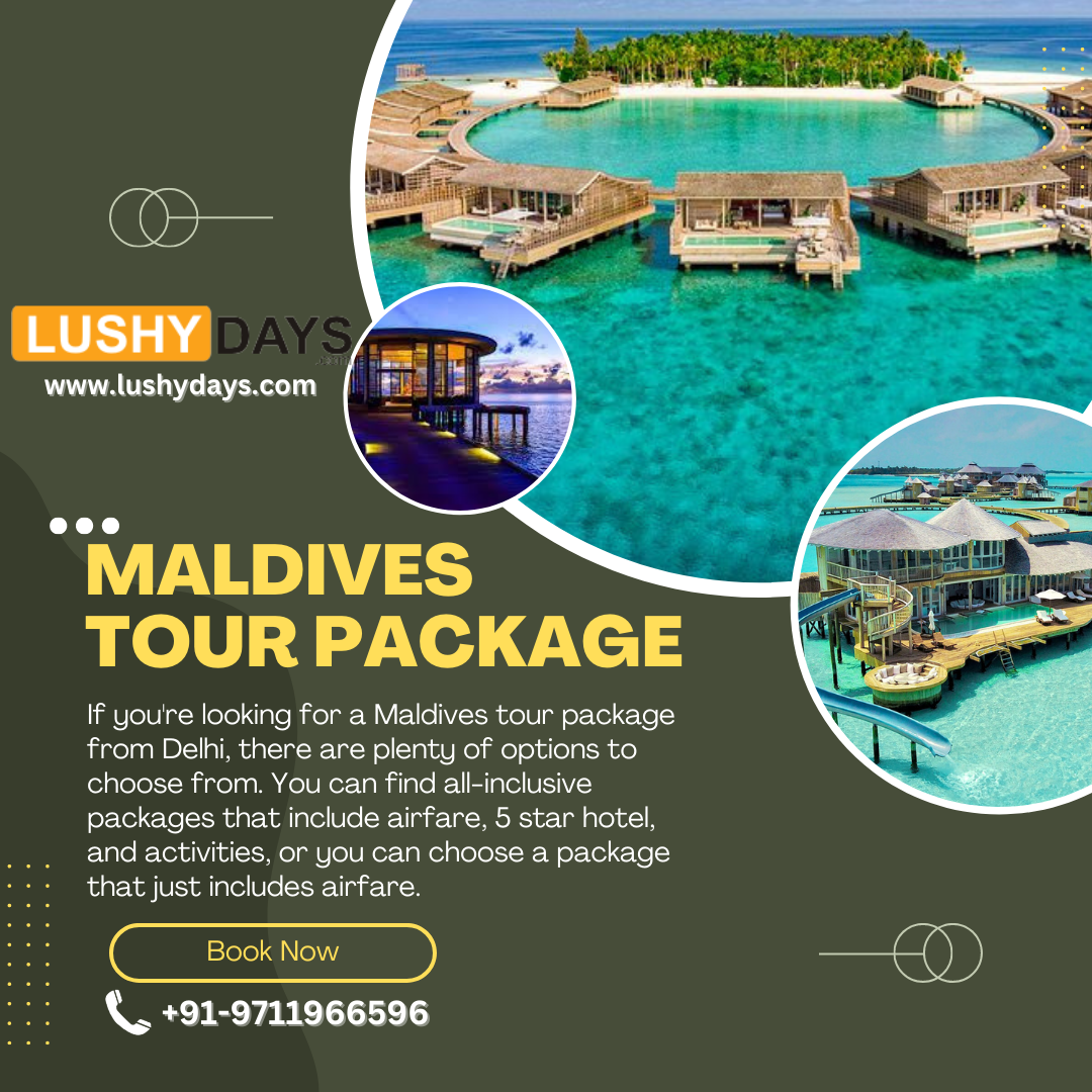 Maldives Tour Package From Delhi