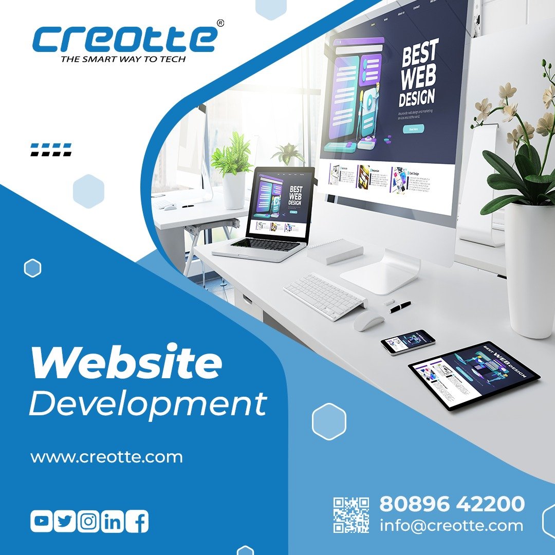 Private: Creotte Technologies Pvt Ltd is the best web development company.