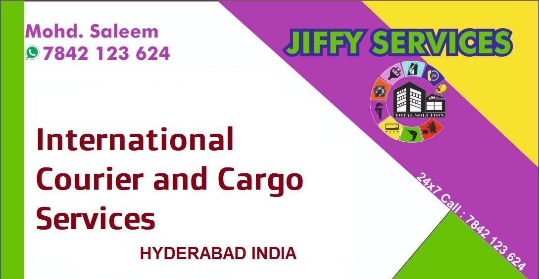 DHL Fedex International Courier Services in Hyderabad