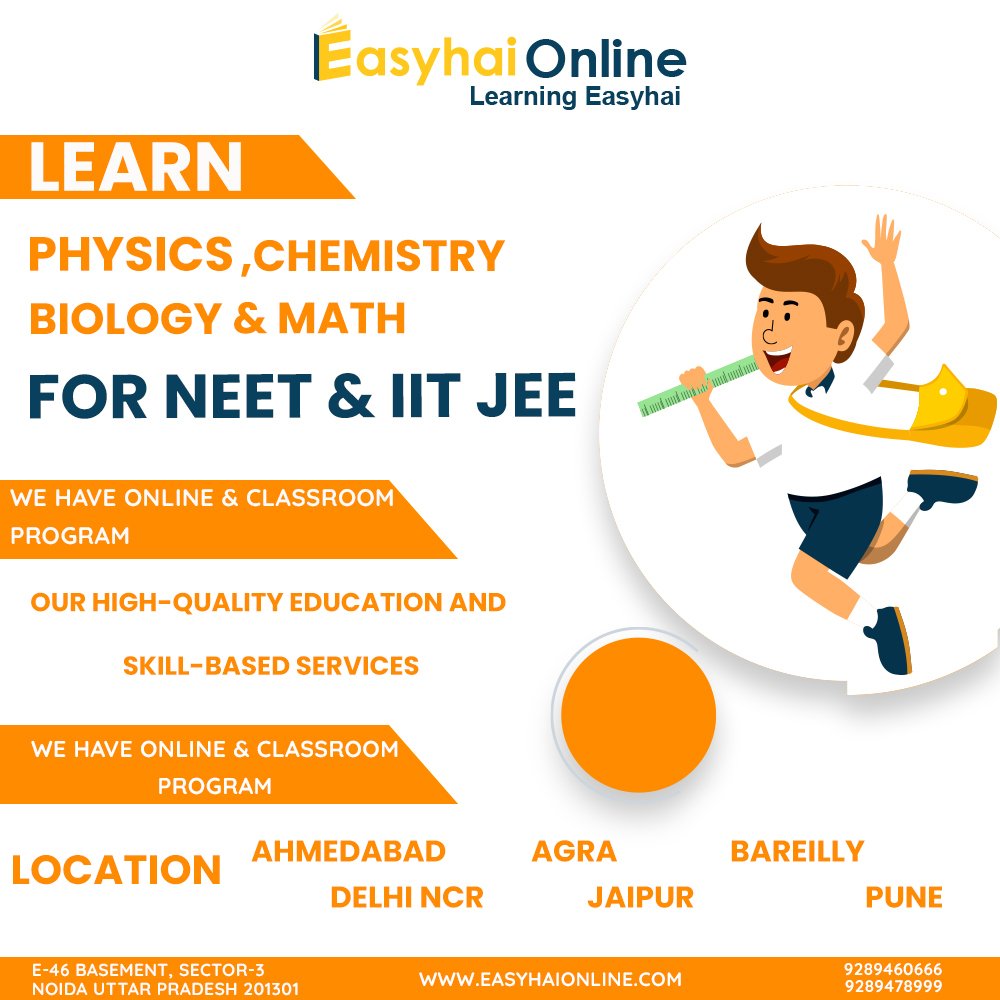 Easyhai online Is a best Learning platform for NEET and JEE