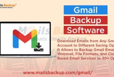 Gmail backup software