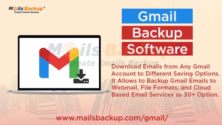 Gmail backup software