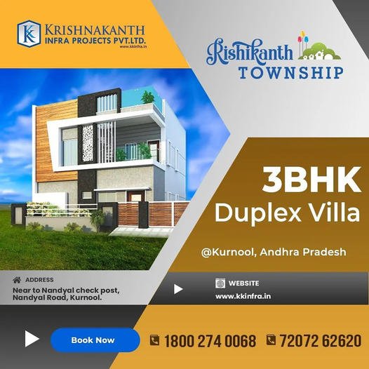 independent house for sale in kurnool || Villas || Independent Houses || Commercial Complex || Buy || Krishnakanth Infra Projects