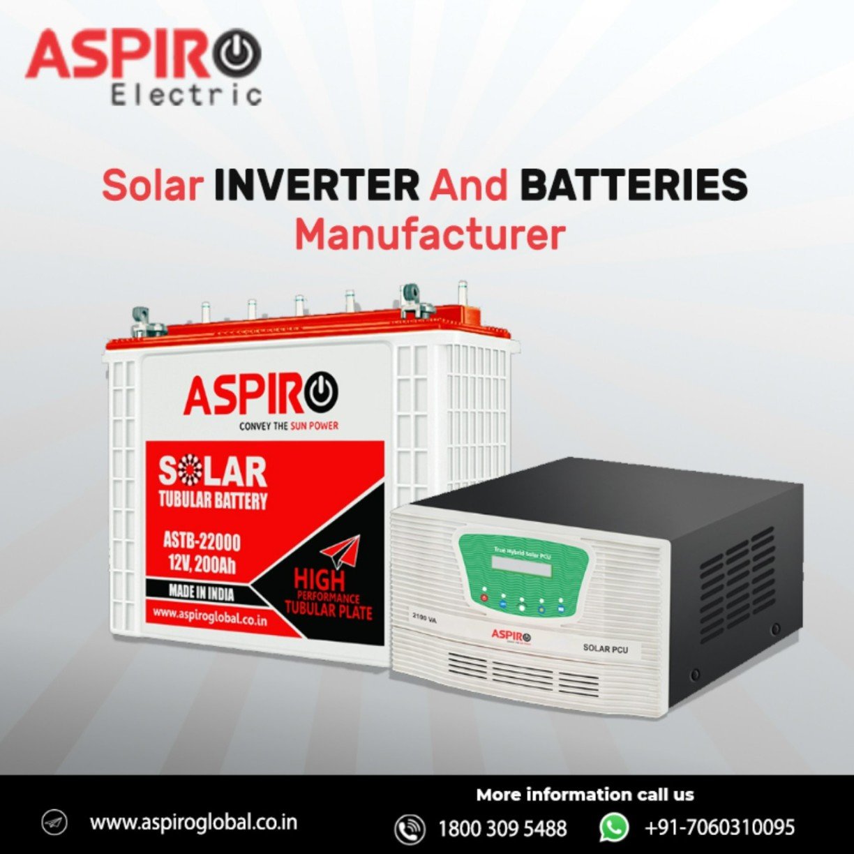 Solar Inverter & Solar Batteries Manufacturer in India