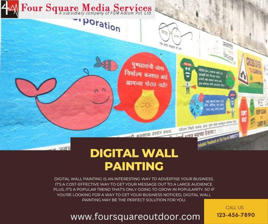 Four Square Media Digital Wall Painting Advertising Company Sc