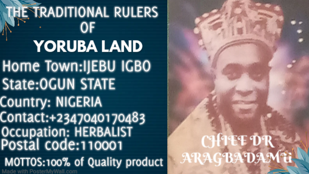 The best powerful juju spiritual herbalist in Nigeria  +2347040170483