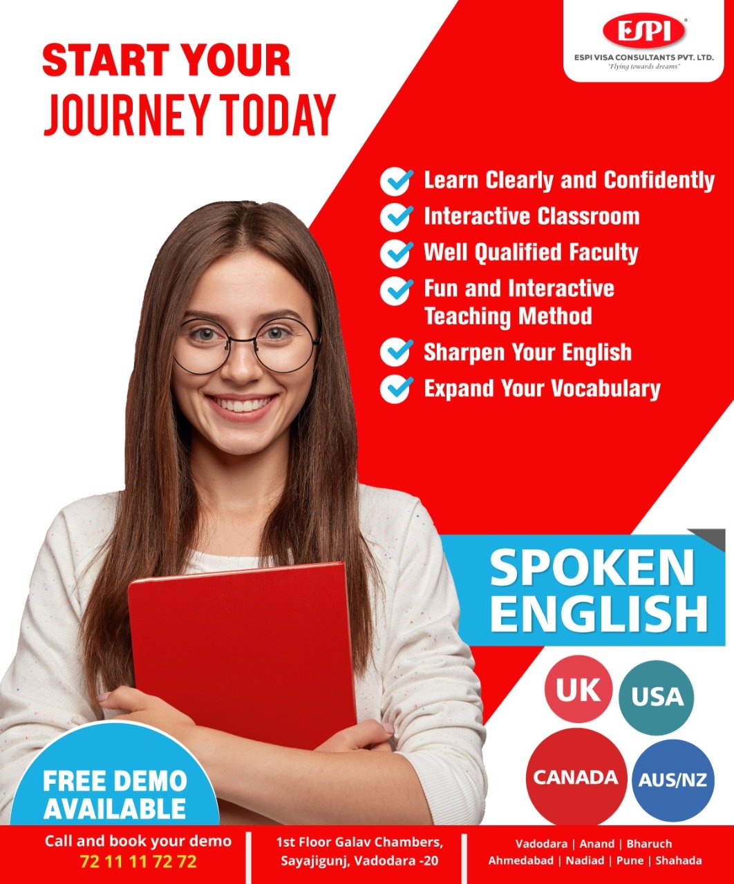 Book a Free Demo for IELTS Coaching Class at ESPI Consultants