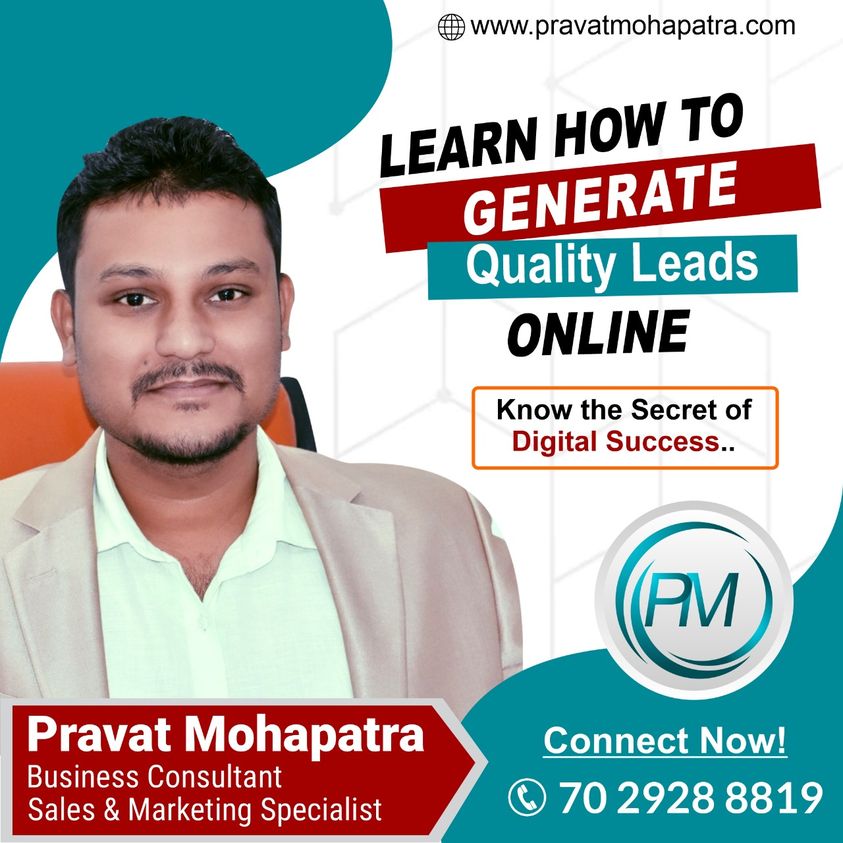 Top Marketing Specialist in Bhubaneswar, Odisha -Pravat Mohapatra