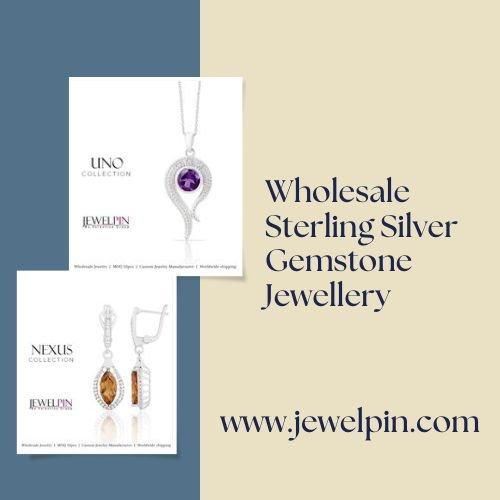 Get Wholesale 925 Sterling Silver Gemstone Jewellery from Jewelpin.