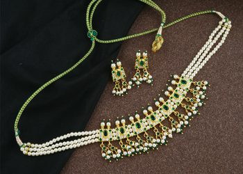 Unique design of south indian jewellery online at best price by Anuradha Art jewellery.