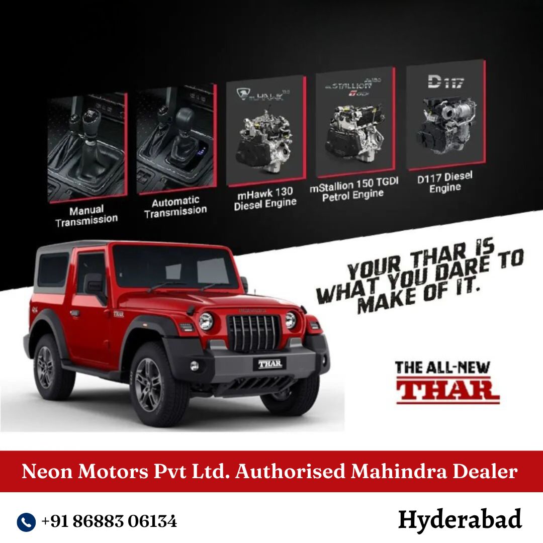 Neon Motors Hyderabad | Mahindra dealers and showrooms in Hyderabad